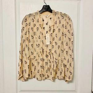 Rebecca Taylor Tulip Clip Top Size 2